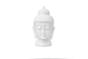 Hand-Carved Marble Buddha Head Sculpture Stone Craft