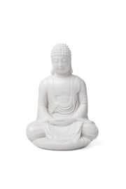 Hand-Carved Marble Buddha Statue