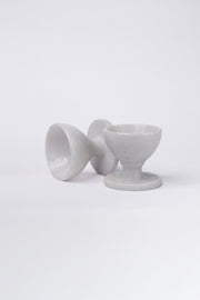 Hand-Carved Marble Diya Stand Stone