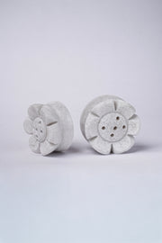 Hand-Carved Lotus Incense Holder Stone