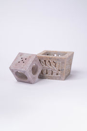 Hand-Carved Soapstone Incense Holder