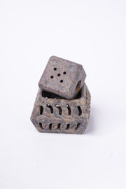 Hand-Carved Soapstone Incense Holder