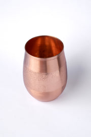 Hand-Engraved Copper Tumbler — Ayurvedic Copper Vessel · Tamra Jal · Handcrafted