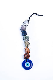 Seven Chakra Evil Eye Wall Hanging Handcrafted Home Décor