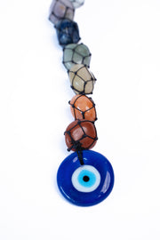 Seven Chakra Evil Eye Wall Hanging Handcrafted Home Décor