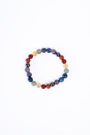 Natural Seven Chakra Stone Bracelet Lab Certified Crystal Jewellery