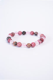 Natural Love & Relationship Multi-Crystal Bracelet Lab Certified Crystal Jewellery
