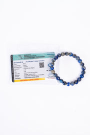 Natural Lapis Lazuli Stone Bracelet Lab Certified Crystal Jewellery