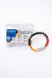 Natural Money Wealth Multi-Crystal Bracelet Lab Certified Crystal Jewellery