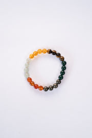 Natural Money Wealth Multi-Crystal Bracelet Lab Certified Crystal Jewellery