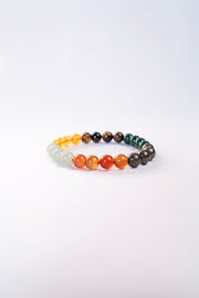 Natural Money Wealth Multi-Crystal Bracelet Lab Certified Crystal Jewellery