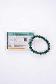 Natural Green Jade Stone Bracelet Lab Certified Crystal Jewellery