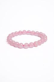 Natural Rose Quartz Crystal Bracelet Lab Certified Crystal Jewellery
