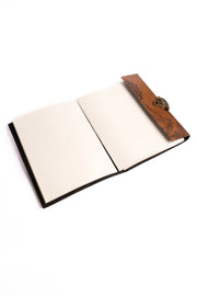 Seven Chakra Leather Journal Handcrafted Leather