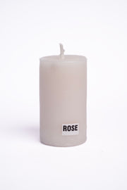 Handmade Rose Pillar Candle Handcrafted Candle