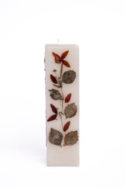 Handmade Champa Square Pillar Candle Handcrafted Candle