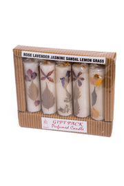 Handmade Botanical Scented Candle Gift Set