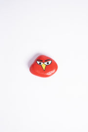 Hand-Painted Angry Bird Stone Magnet Hand-Painted Pebble · Fridge Magnet · Handmade