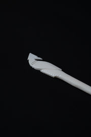 Hand-Carved Marble Bird Barrette Hair Clip Stone Jewellery · Pure White Marble · Handcrafted
