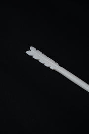 Hand-Carved Marble Bird Barrette Hair Clip Stone Jewellery