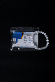 Natural Selenite Crystal Bracelet Lab Certified Crystal Jewellery