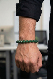 Natural Green Jade Stone Bracelet Lab Certified Crystal Jewellery