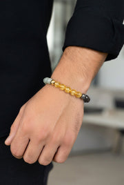 Natural Money Magnet Multi-Stone Bracelet Lab Certified Crystal Jewellery