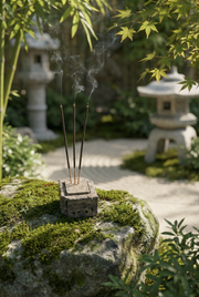 Hand-Carved Soapstone Incense Holder