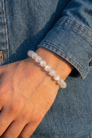 Natural Moonstone Crystal Bracelet Lab Certified Crystal Jewellery
