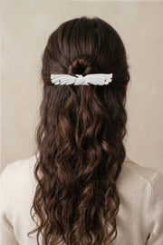 Hand-Carved Marble Bird Wing Hair Clip Stone Jewellery